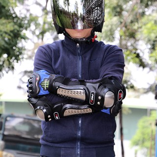 Bảo hộ tay chân Pro - Biker (inox)