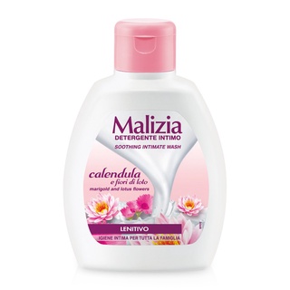 Dung Dịch Vệ Sinh Malizia Detergente Intimo Calendula Chiết Xuất Từ Kim Chấn Thảo & Lô Hội 200ml/Chai Ý