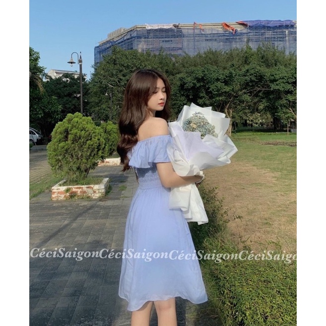 ĐẦM XANH BẸT VAI BÈO BO THUN EO