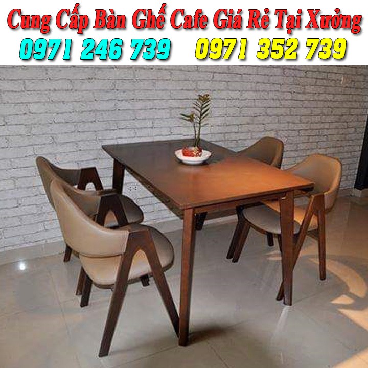 Bàn ghế nhà hàng quán ăn giá rẻ