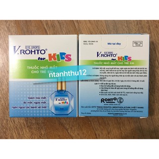 Thuốc nhỏ mắt V.Rohto các loại