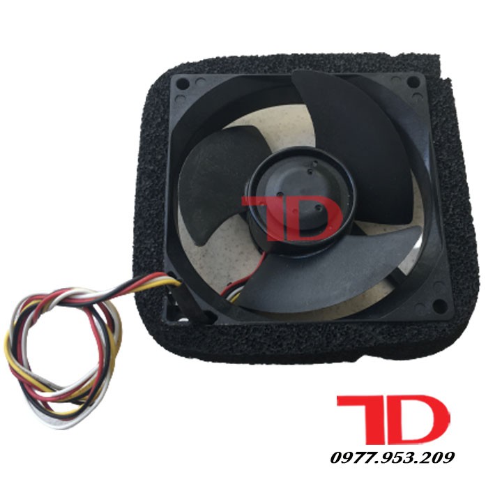 Quạt Tủ Lạnh Sanyo Aqua DC 12v 0.14A 4 dây hàng hãng