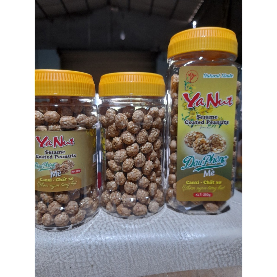 ĐẬU PHỘNG DA CÁ MÈ 1KG 60K [Đậu Phộng Da Cá Mè 170gr KL Tịnh]