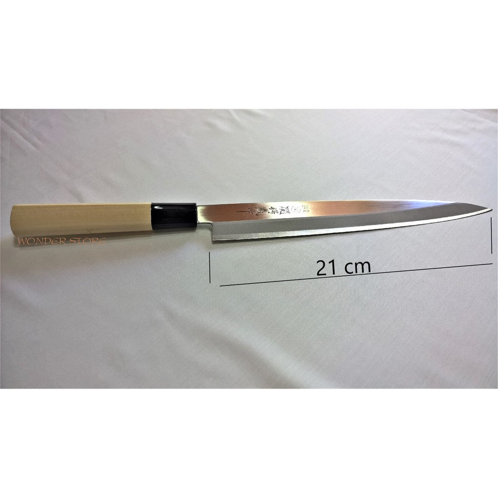 Dao bếp Nhật Bản cao cấp - Aogami Santoku lưỡi dài 21cm