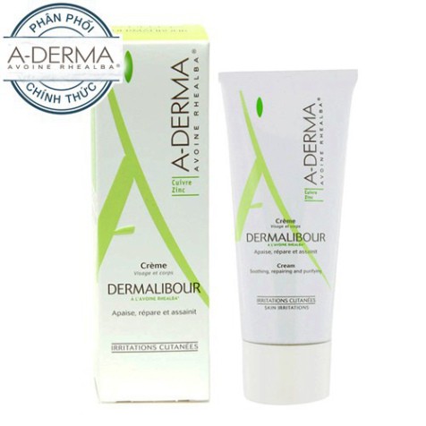 Kem A-Derma Dermalibour+ Repairing Cream 50ml – Hỗ trợ làm dịu và kháng khuẩn cho da