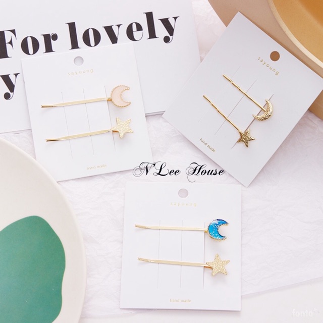 Set kẹp 2 xước xinh