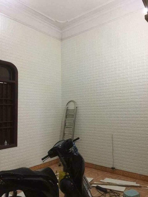 Giấy Dán Tường- Xốp dán tường 3D dày 4mm sang trọng chống ẩm mốc cách âm cách nhiệt | BigBuy360 - bigbuy360.vn