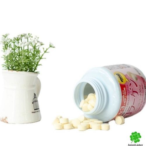 Viên nhai vitamin tổng hợp Orihiro vị dâu lọ 180 viên