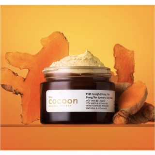 Mặt Nạ Nghệ Hưng Yên Cocoon 30ml face mask giúp mờ thâm dưỡng ẩm da