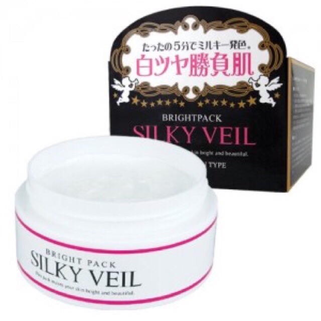 Kem trắng da make up silky veil