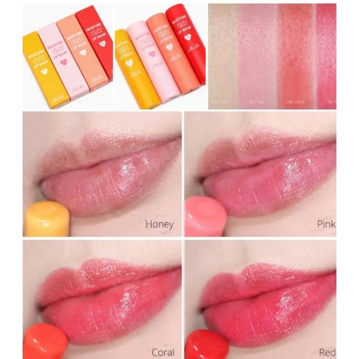 Son Dưỡng Có Màu Rire Moisture Tint Lip Balm 3.5g dưỡng ẩm làm mềm môi