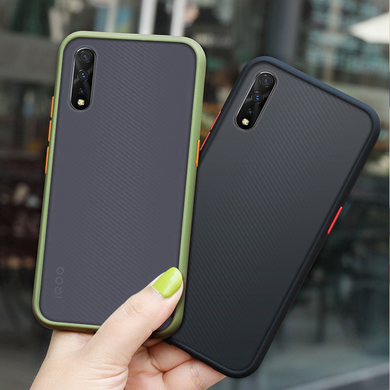 Xiaomi Mi 9T Pro Note 9 9s/9pro 8 Pro Redmi 7 8 A 3 Note 10 Ốp lưng PC cứng bảo vệ toàn diện shockproof frosted transparent phone back cover case