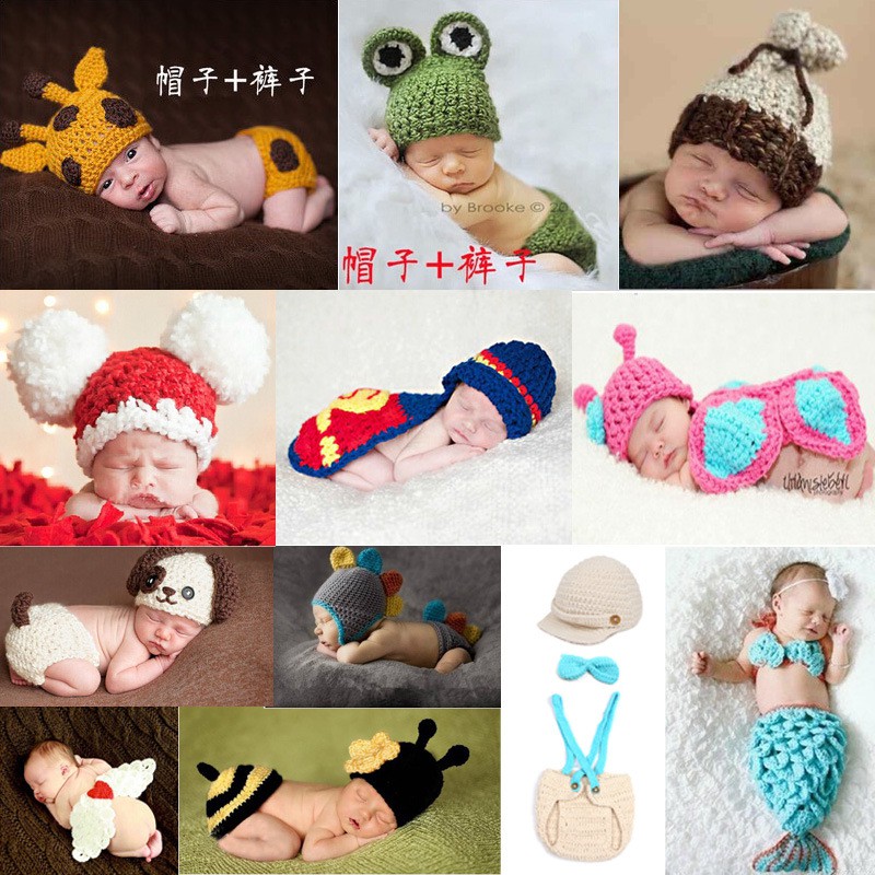 Phụ Kiện Chụp Hình Với 11 Tùy Chọn Kiểu Mẫu Dễ Thương Cho Bé