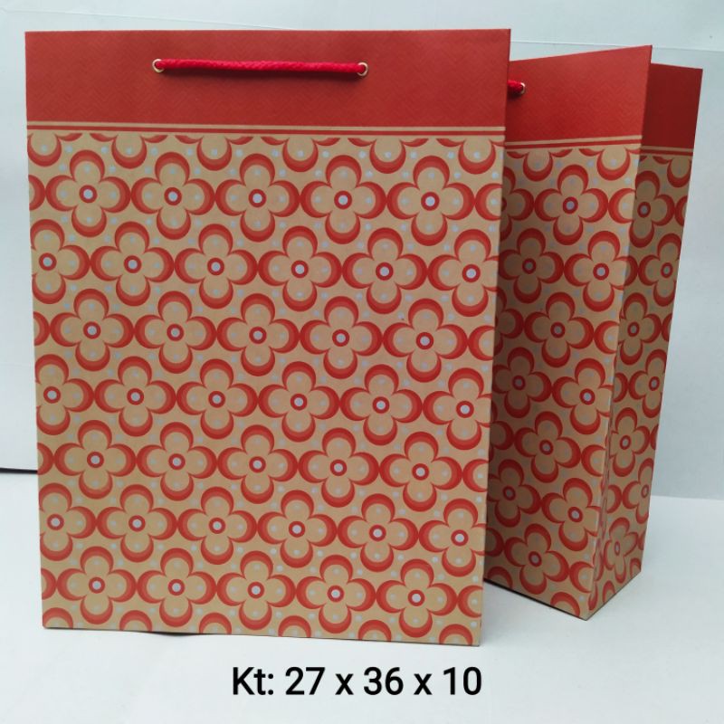 Túi giấy đẹp - Combo 50c túi quà tặng số 3 kt: 27x36x11 | WebRaoVat - webraovat.net.vn