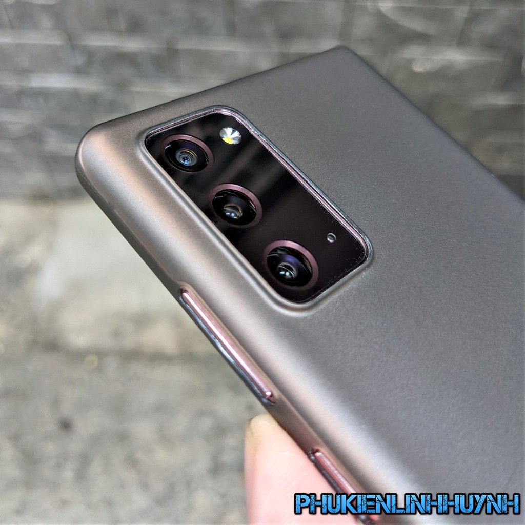 Samsung Galaxy Note 20_Ốp lưng Giấy siêu mỏng ôm sát mặt lưng máy.