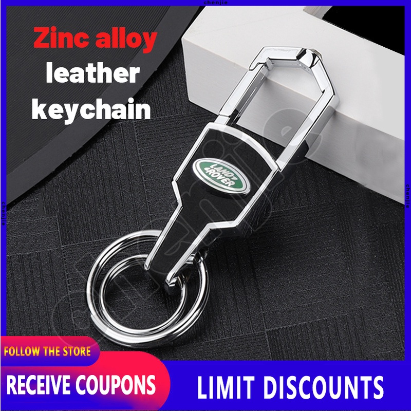 Chất Lượng Cao Hợp Kim Da Cho Land Rover Móc Khóa Xe Máy Móc Chìa Khóa Thời Trang Nam Nữ Sáng Tạo Mó