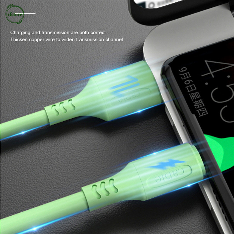 Cáp sạc nhanh Micro USB Type C 3A/5A thích hợp cho Huawei Iphone Android dài 1.2m