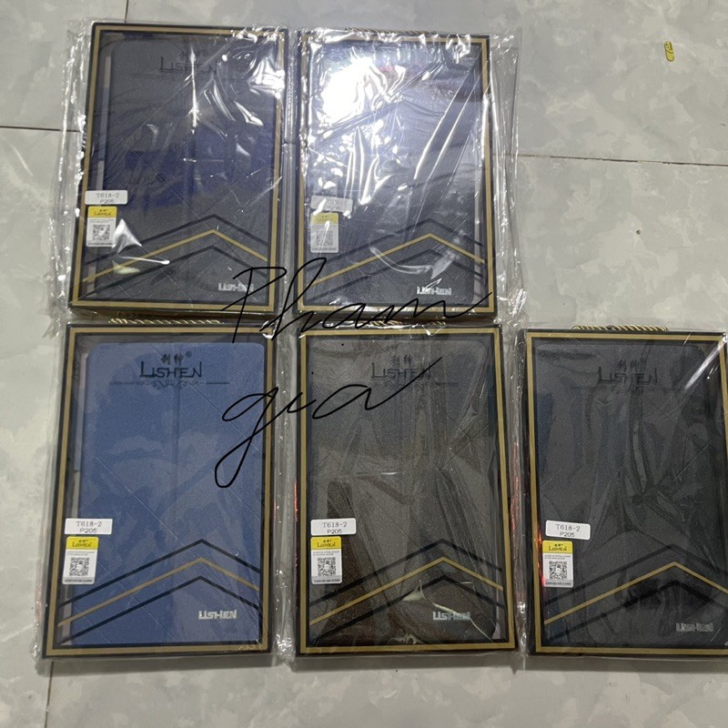 Bao Da Samsung Galaxy Tab A Plus 8.0 SPen 2019 (P205) có ngăn thẻ, chống xem phim | BigBuy360 - bigbuy360.vn