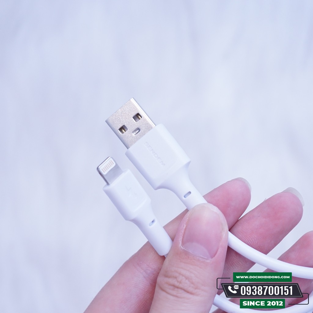 Bộ Sạc Nhanh Kèm Cáp Sendem 45W 6A C17 Giá Tốt Cho Điện Thoại Và Máy Tính Bảng