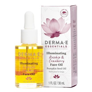 BEAUTYBOXHN [Dầu dưỡng da Derma E Illuminating Rosehip & Cranberry Face Oil ]