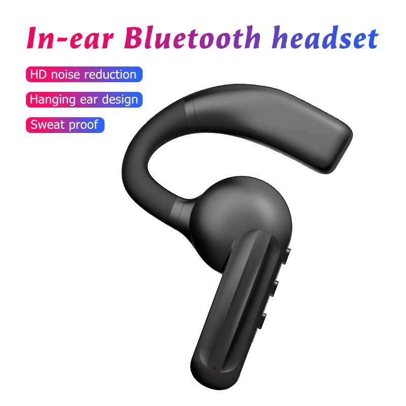 Tai Nghe Bluetooth 5.0 Móc Vành Tai Chống Thấm Nước Ipx6