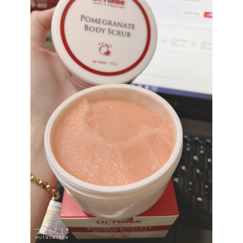 Tẩy tế bào body scrub dr halee