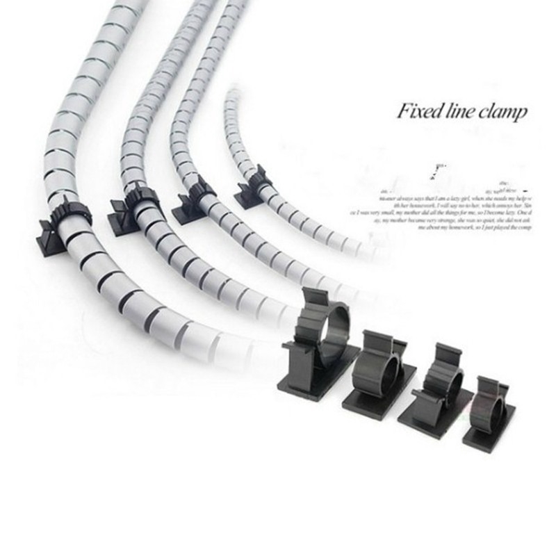 Kẹp cáp có thể điều chỉnh có thể được dán trực tiếp