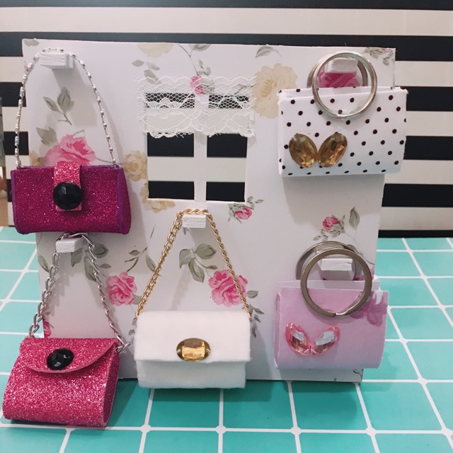 Túi xách handmade cho búp bê đủ mẫu