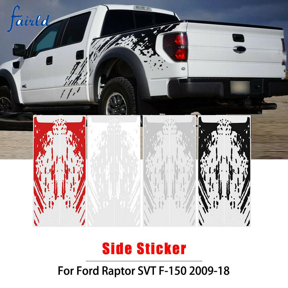 Miếng Dán Chắn Bùn Trang Trí Xe Hơi Ford Raptor 2009-2018 F-150