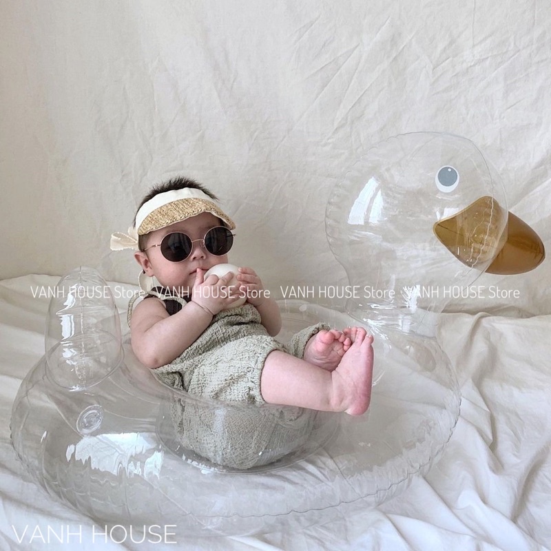 Phao bơi cho bé hình con vịt ngộ nghĩnh