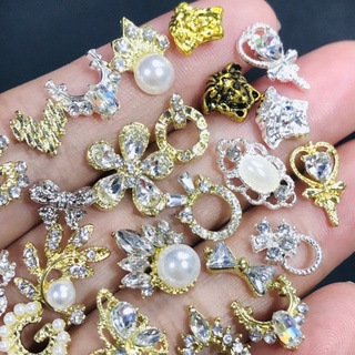 Charm nail-charm nơ hoa 1