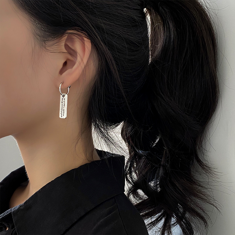 Khuyên Tai Hình Vuông Phong Cách Mới Đơn Giản 22616