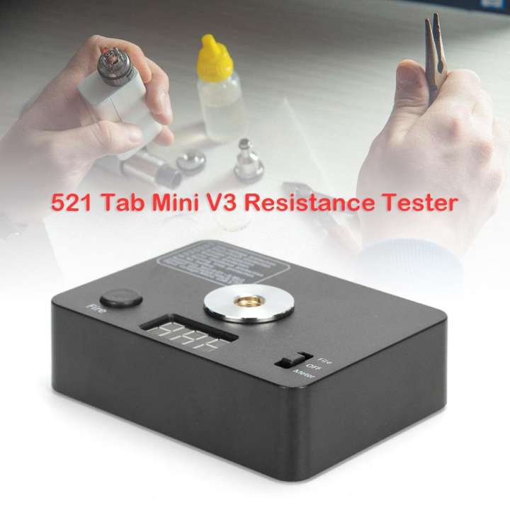 Domybest Cửa Hàng Chính Thức 521 Tab Mini V3 Ohm Máy Đo Điện Trở Máy Kiểm Tra Cuộn Dây Công Cụ Tự Làm-Sport1VN-198