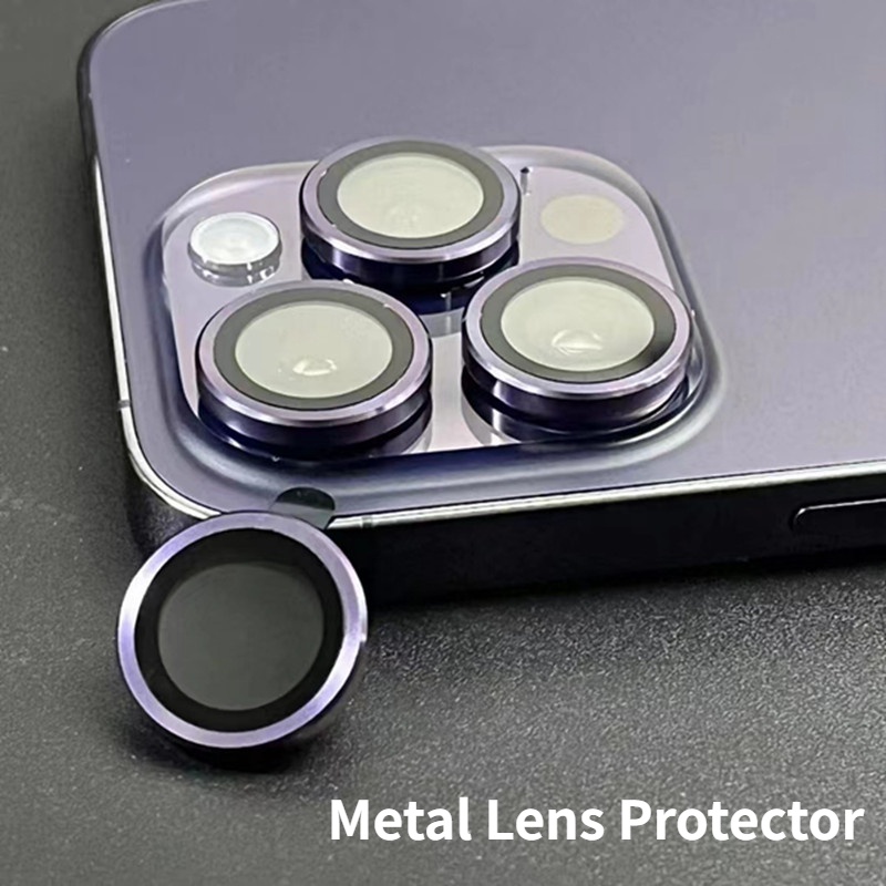 Miếng Dán Cường Lực Bảo Vệ Camera Cho iPhone 14 Pro Max 14 Plus