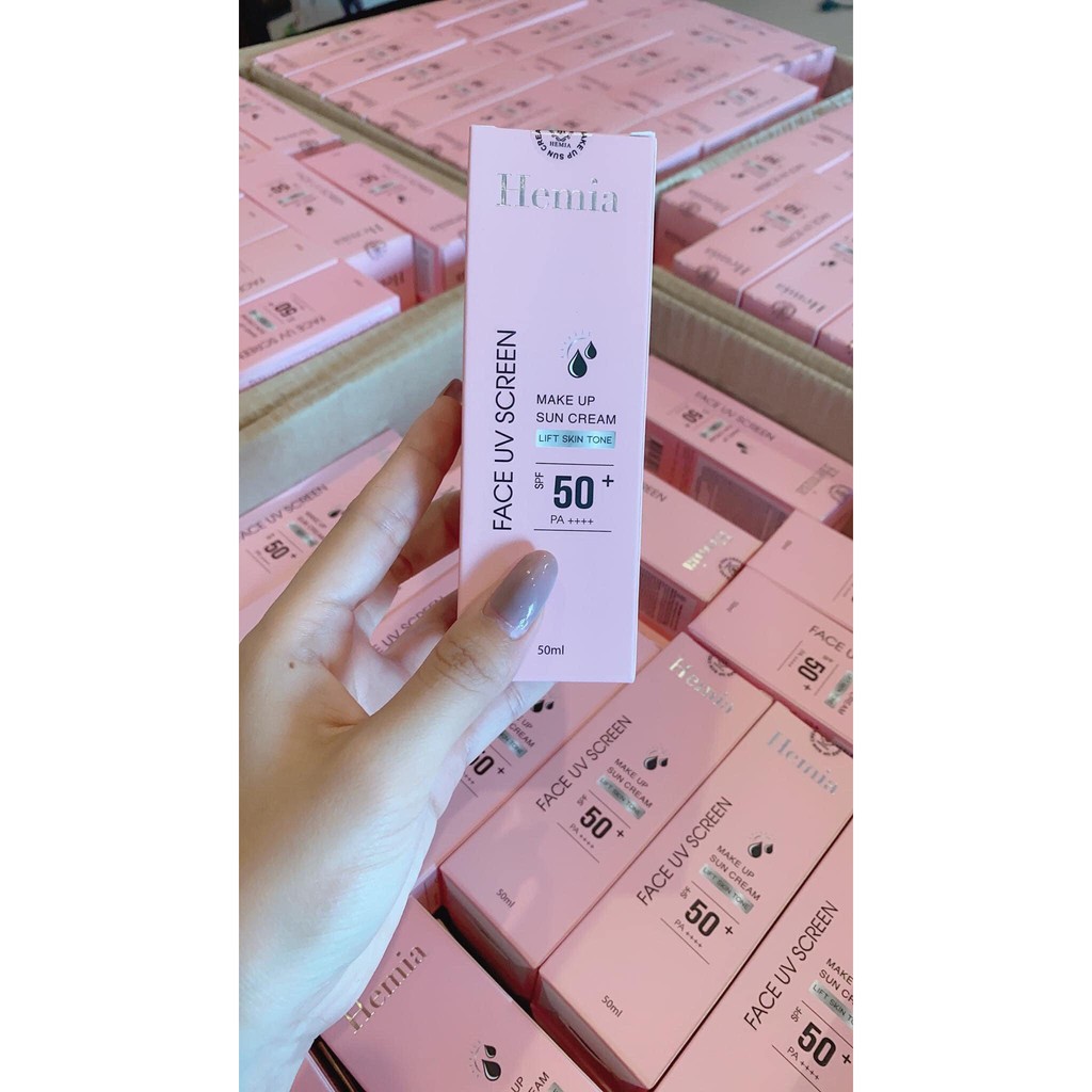  Kem chống nắng dưỡng trắng nâng tông HEMIA SPF50+ [Chính Hãng] | BigBuy360 - bigbuy360.vn