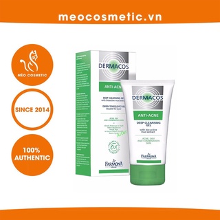 ✅[Chính Hãng] DERMACOS Sữa Rửa Mặt Farmona Dermacos Anti Acne Deep Cleansing Gel 150ml, Sạch Sâu Ngừa Mụn, Cho Da Dầu