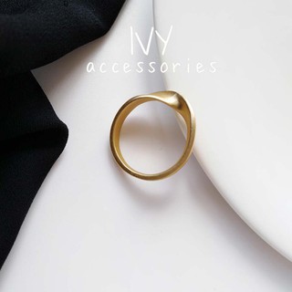 Nhẫn nữ gợn sóng, sang trọng tinh tế, phong cách đơn giản & VINTAGE, mạ bạc 925 sáng đẹp | Ivy.acc | N7