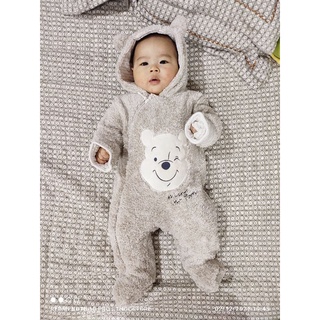 Bộ liền thân body ủ thú cực ấm hãng disney cho bé 0-12M
