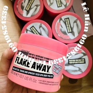 Tẩy tế bào chết hãng Soap and Glory mùi Flake away, Smoothie Star (Hàng có bill)