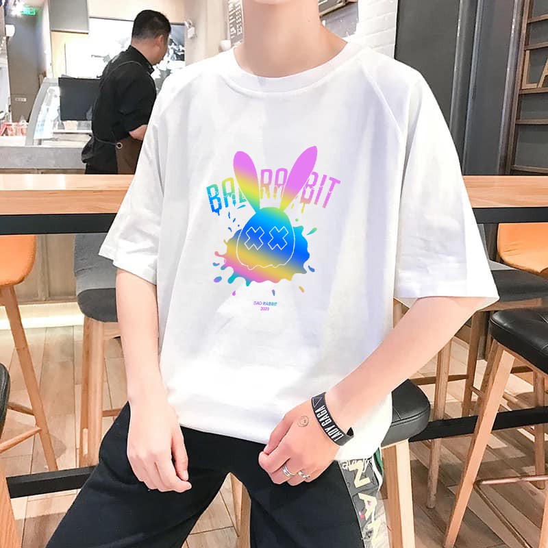 Áo thun unisex dạ quang - Áo thun phản quang Bad Rabbit in cao cấp