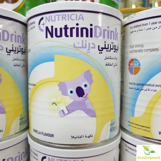 Sữa bột NutriniDrink Vani 400g (Nutrini Drink) Date T2/2022
