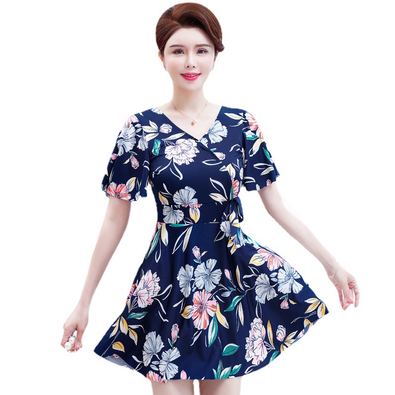 Bộ Đồ Bơi Một Mảnh Dáng Rộng Xinh Xắn Cho Mẹ Và Bé | BigBuy360 - bigbuy360.vn
