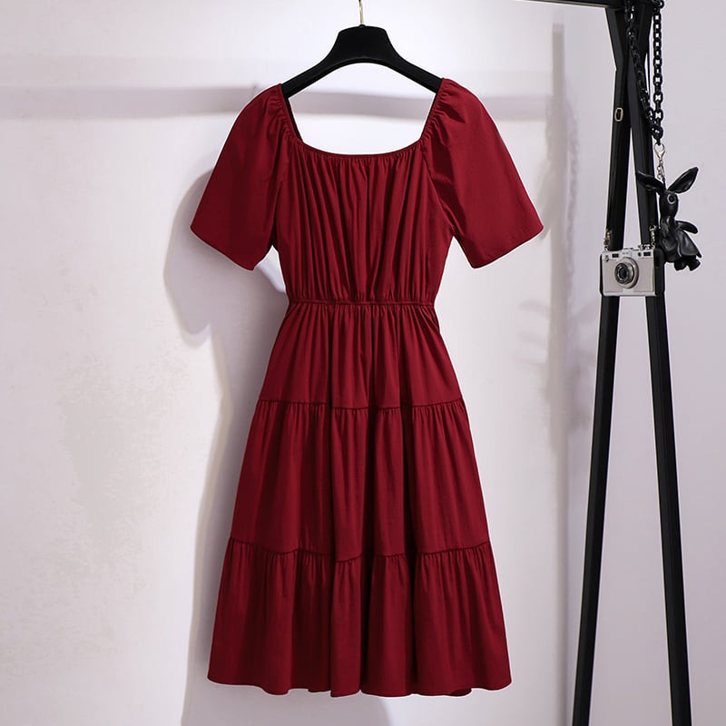 Đầm tầng bigsize DABS014 beostyle cho người béo mập 55-100kg - Mặc đi tiệc,đi chơi hoặc dạo phố | BigBuy360 - bigbuy360.vn