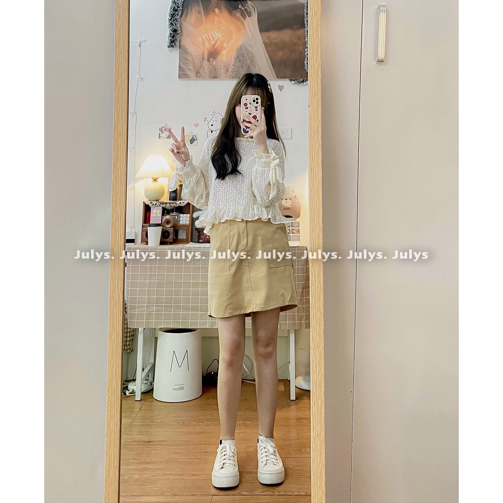 SET áo ren hạt kèm chân váy (ảnh thật kèm video)