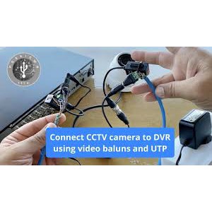 Video Balun UTP 5MP hỗ camera AHD/CVI/TVI khoảng cách lên tới 600m