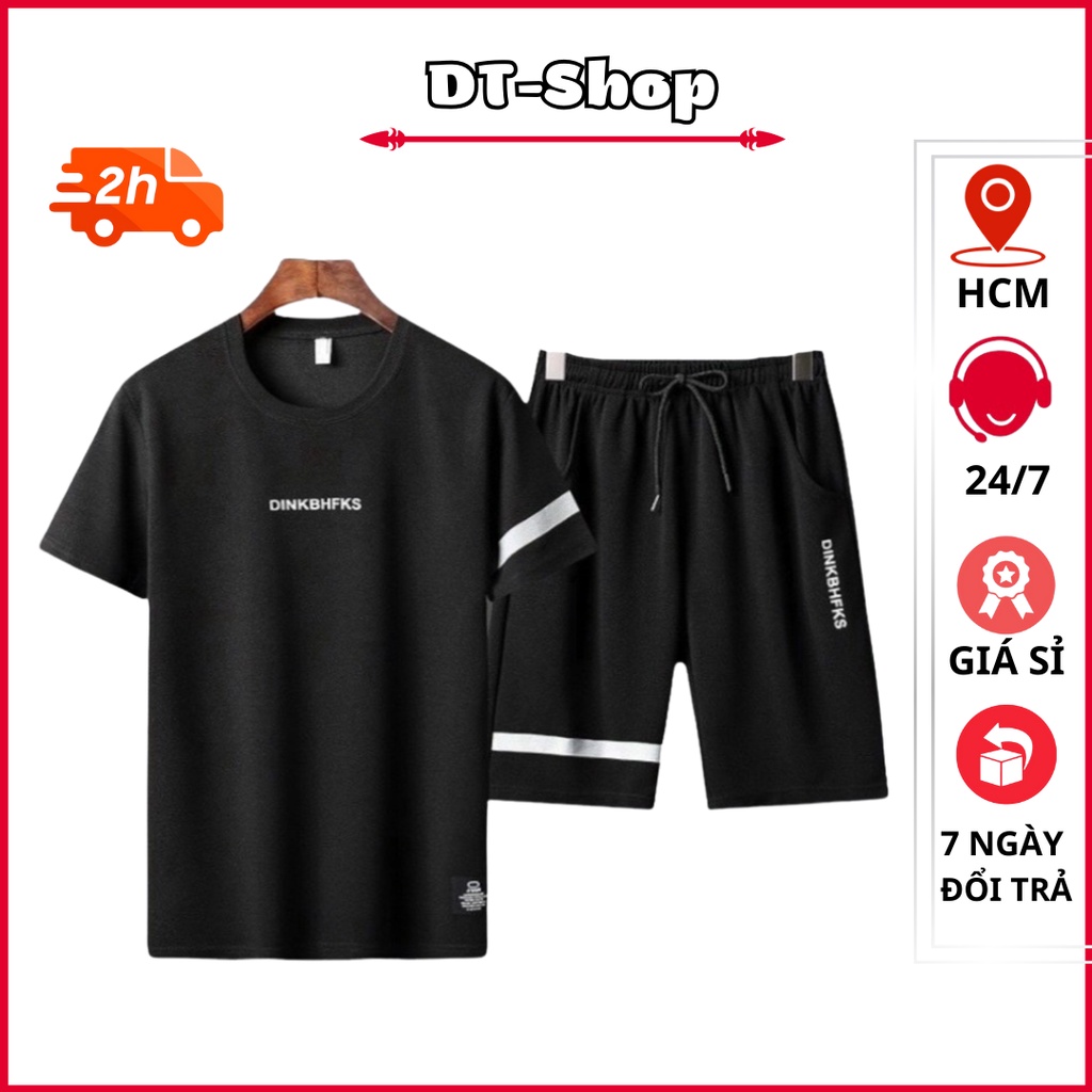 Đồ bộ nam hè FREESHIP Set đồ thể thao nam mặc nhà Phối màu đẹp chất thun thoáng mát mẫu mới 2023