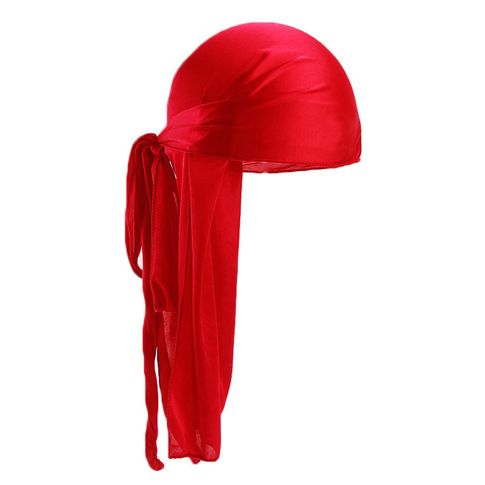Mũ Trùm Đầu Vải Lụa Satin Thoáng Mát Phong Cách Durag 360