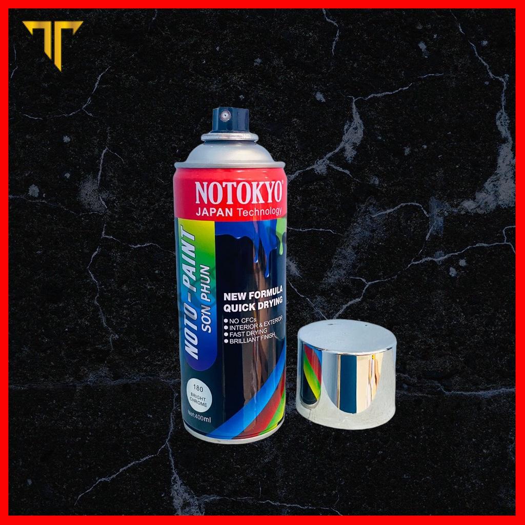 Sơn Mạ Inox Mạ Crom Sáng Bóng Noto Paint Nhật Bản 400ml