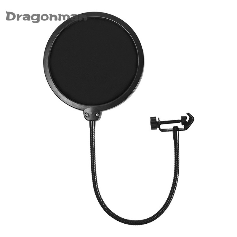 15cm Double Layer Studio Microphone Mic Pop Filter Boom Stand for Recording