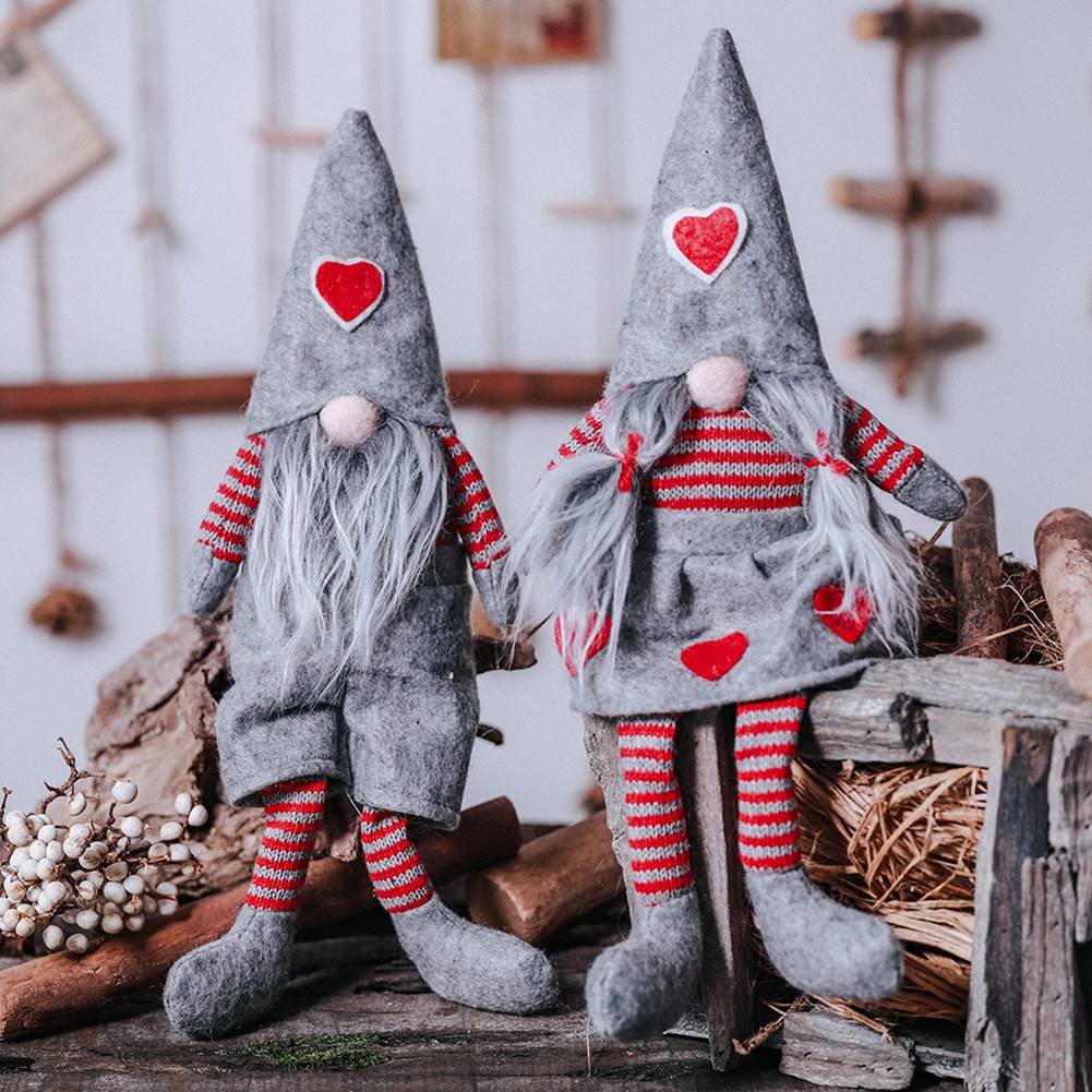 Búp Bê Nhồi Bông Hình Ông Già Noel Đáng Yêu